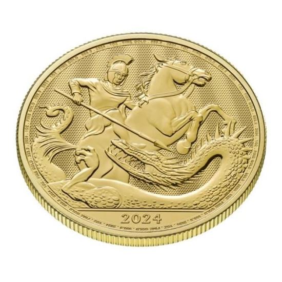 George and the Dragon 1oz Gold Coin